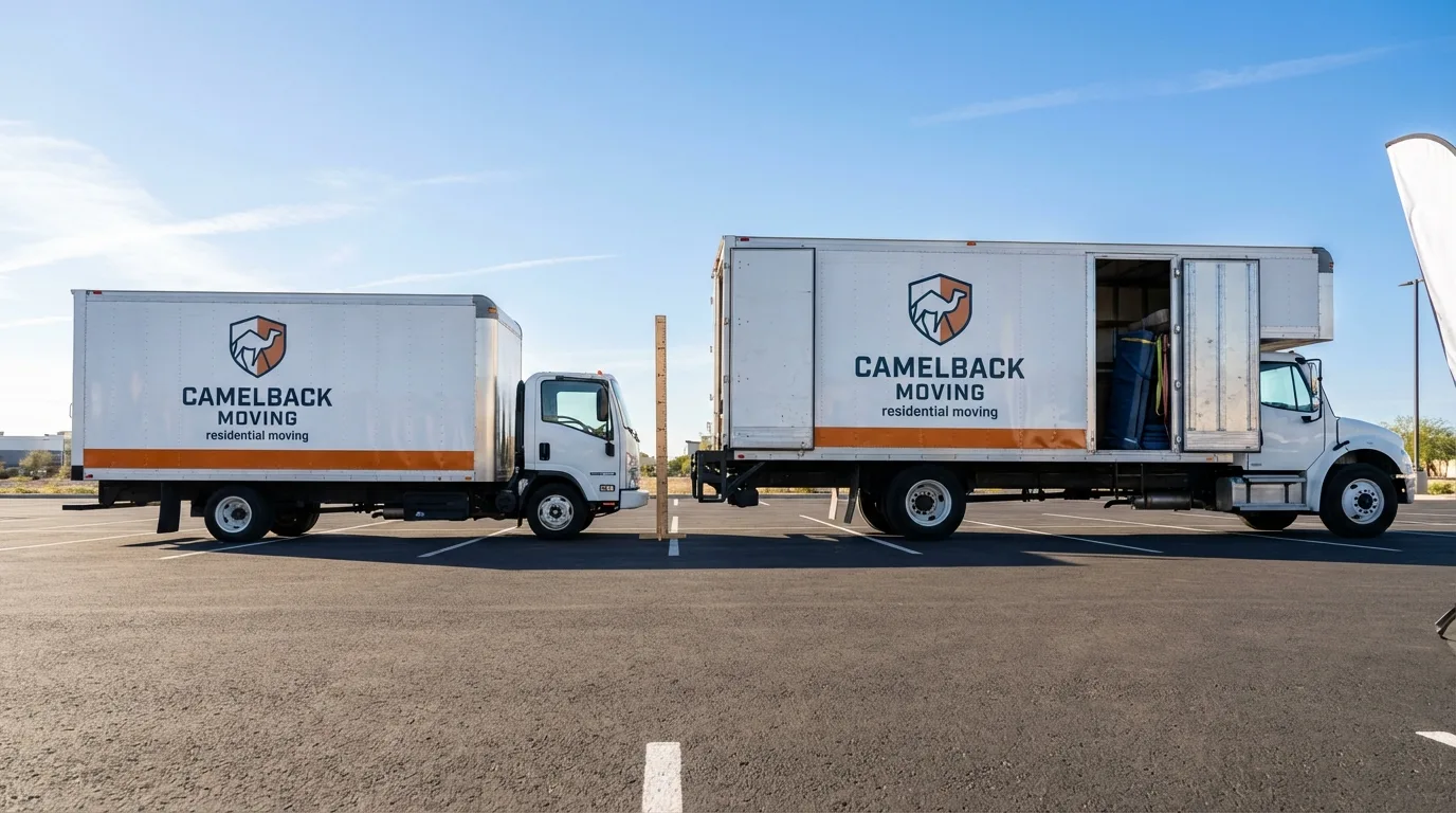 Moving truck size capacity guide in Lakeland